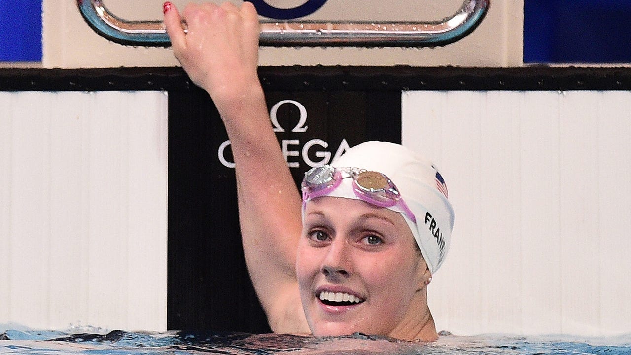 Great swim, greater news out of pool for Franklin to start Worlds